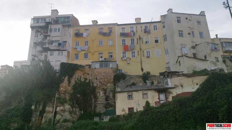 Portuguese buildings on a hill