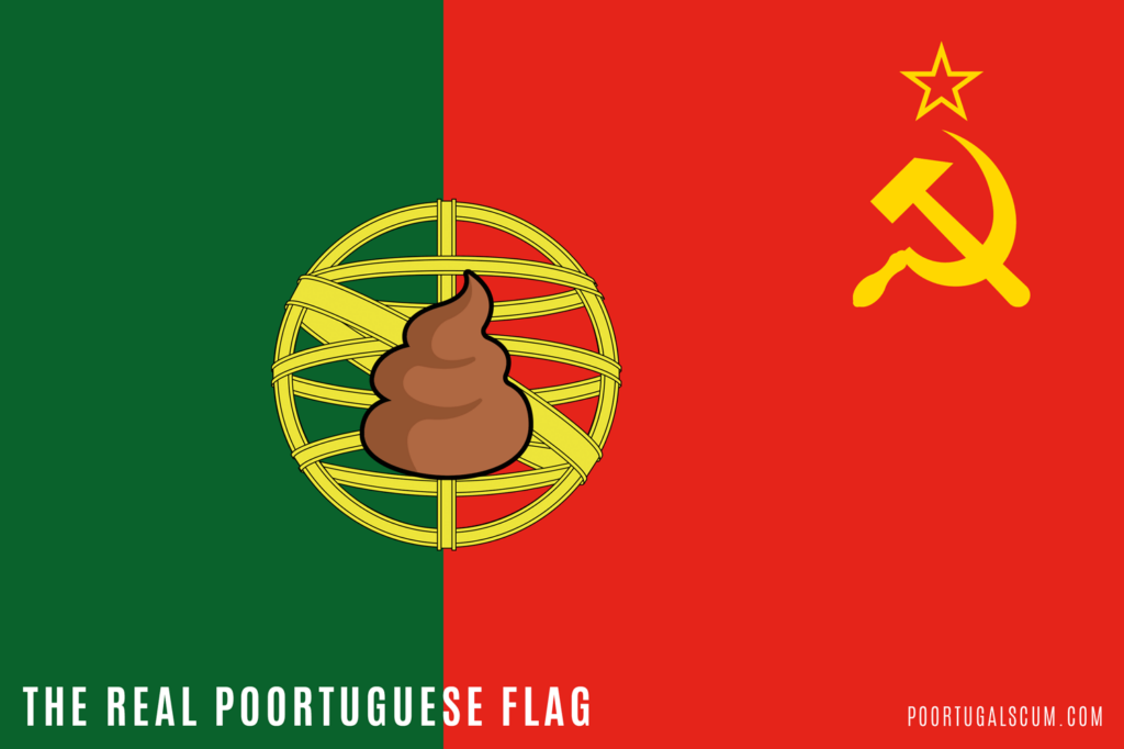 The real Portuguese flag