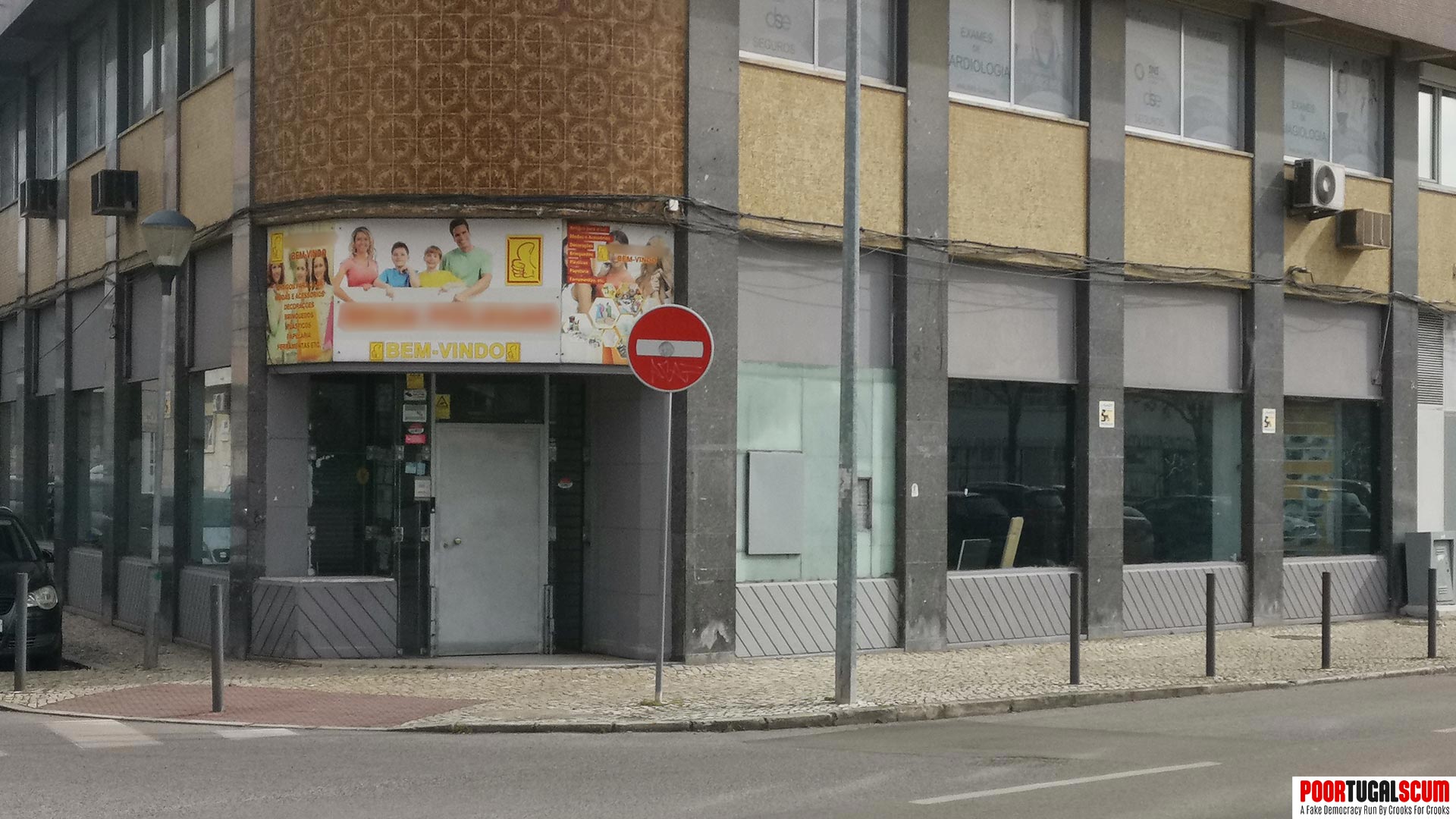 Chinese shop in Portugal bankrupt