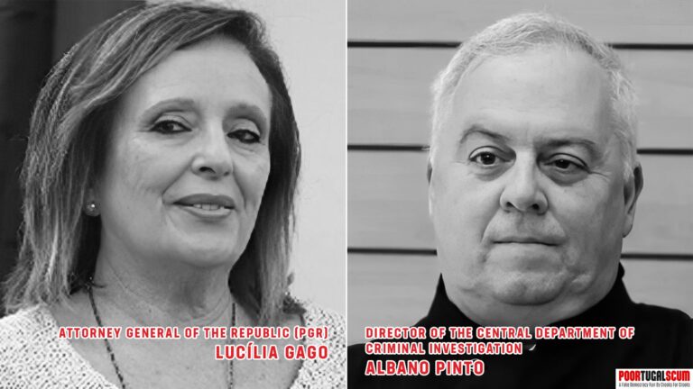 Lucília Gago and Albano Pinto