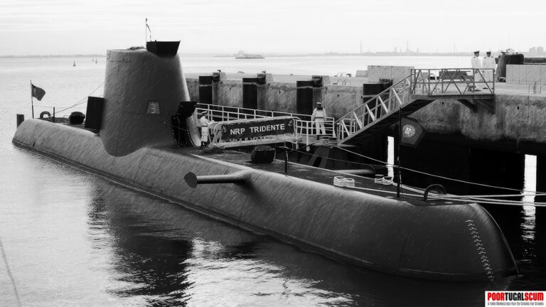 Submarine from the Portuguese squadron booty